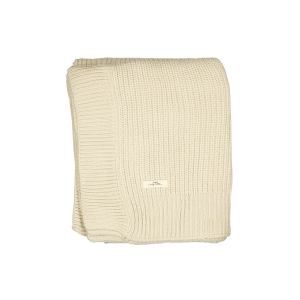 Die grob Strickdecke – Bone