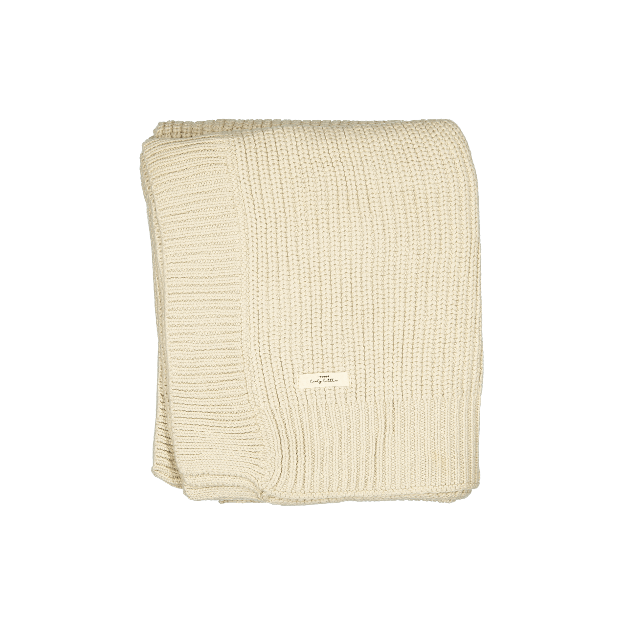 Die grob Strickdecke – Bone