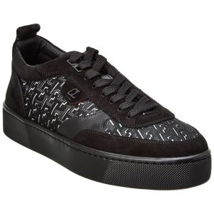 Christian Louboutin Sneaker Happyrui aus Canvas & Veloursleder