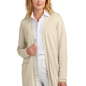 Mercer+Mettle Damen-Strickjacke mit offener Vorderseite