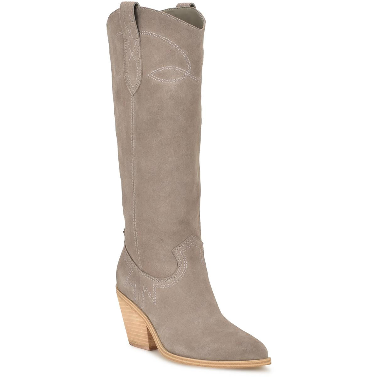 Smash Pull On Spitze Zehenkniehohe Stiefel
