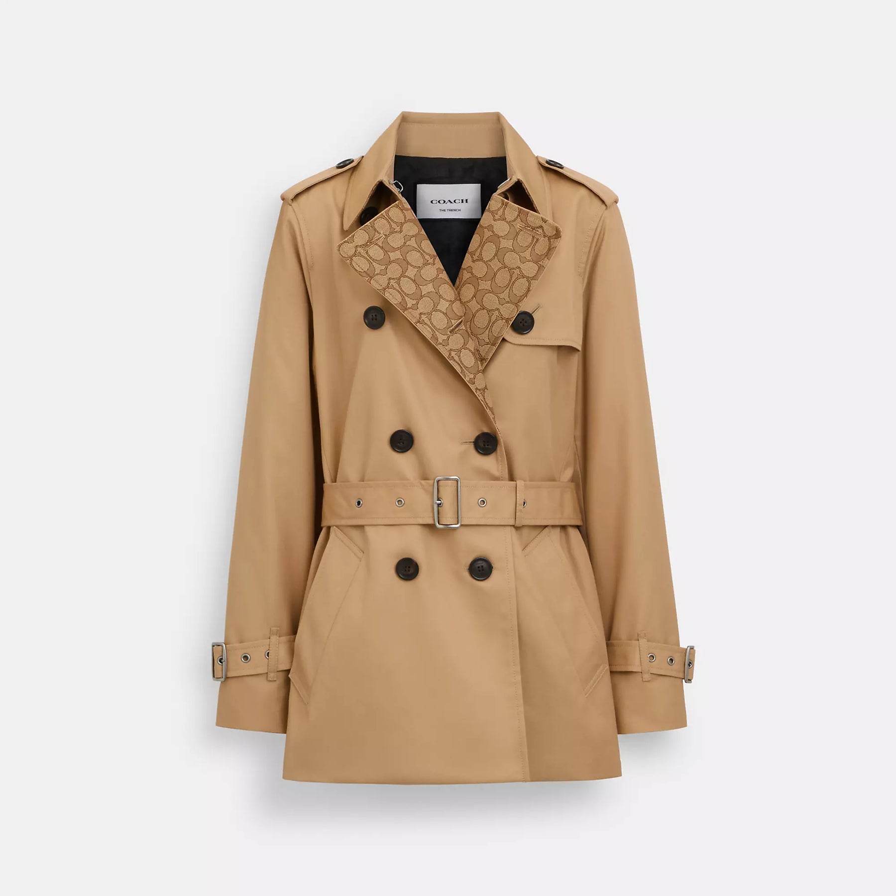 Coach Outlet Signature Revers kurze Trench