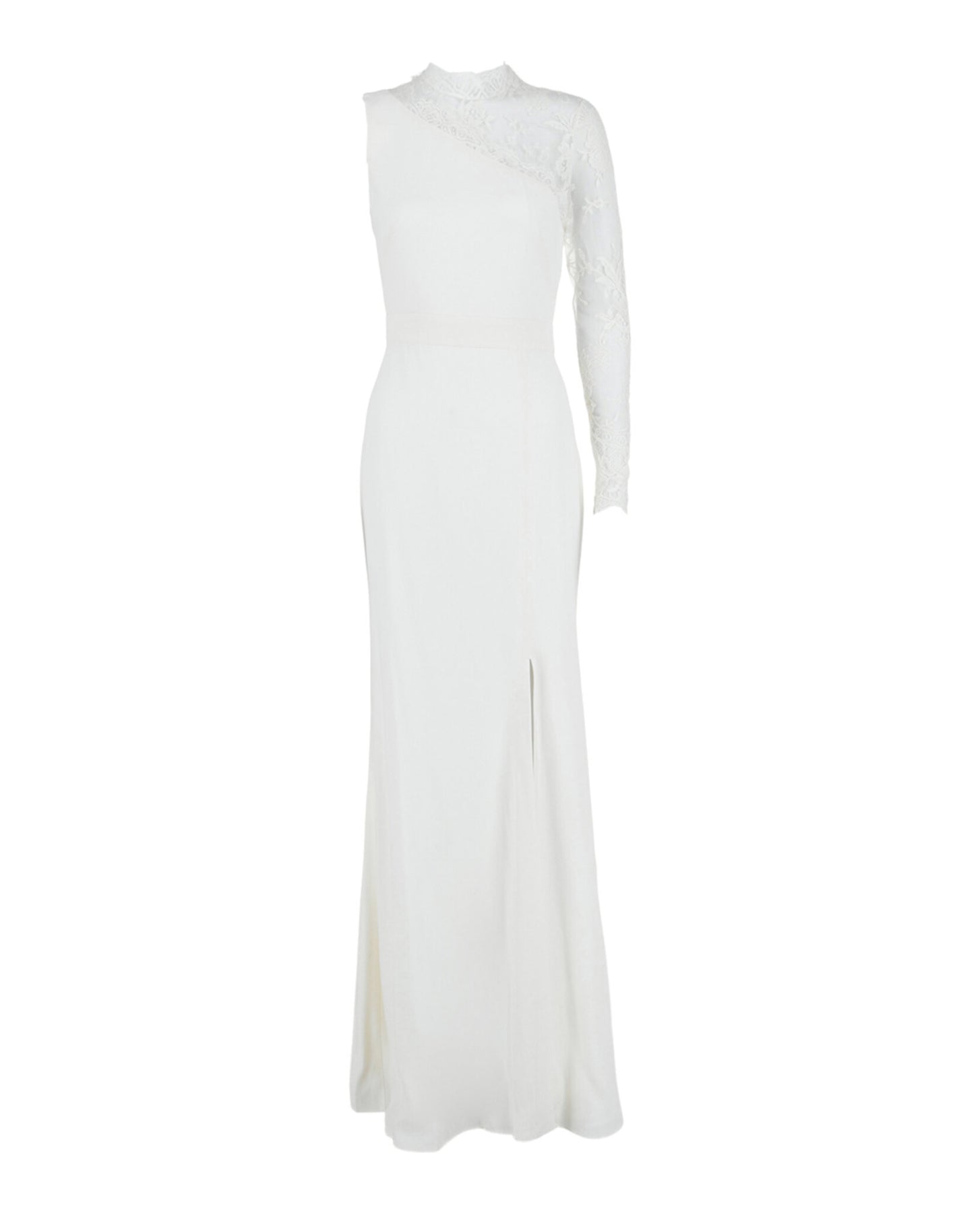 Langärmeliges Kleid aus Spitze