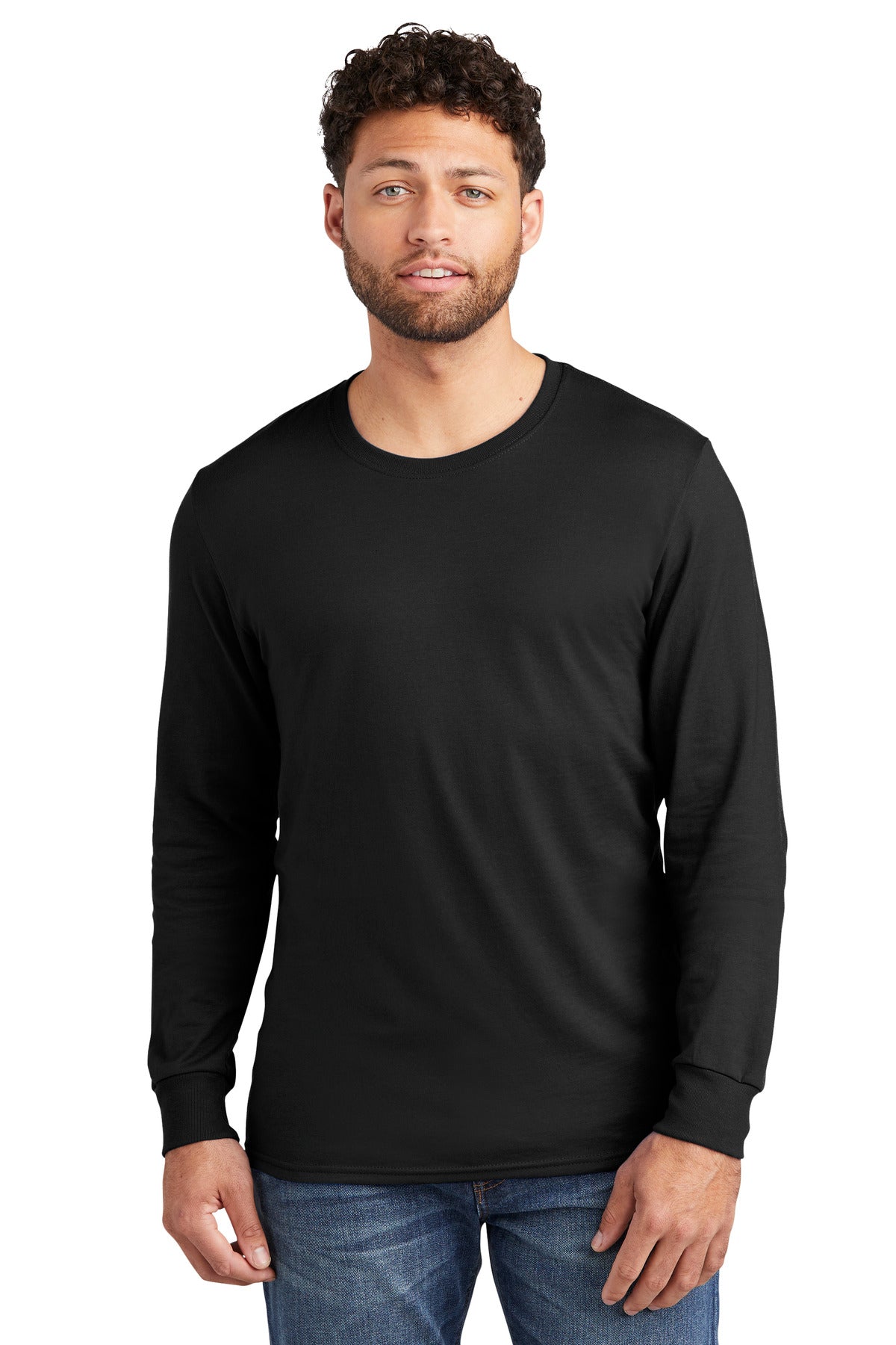 JERZEES Herren Premium Blend Ring Spun Langarm T-Shirt
