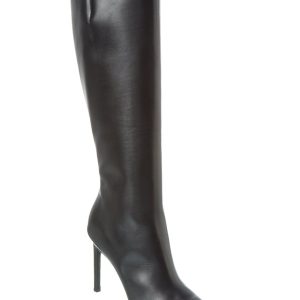 Michael Kors Collection Tatjana Runway Kniehoher Lederstiefel
