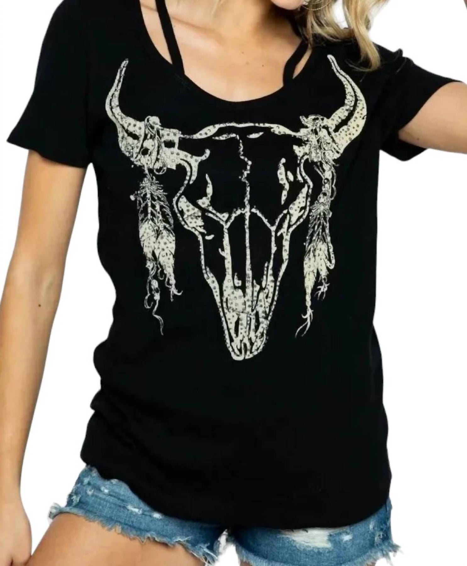 Kein Bulle T-Shirt in Schwarz