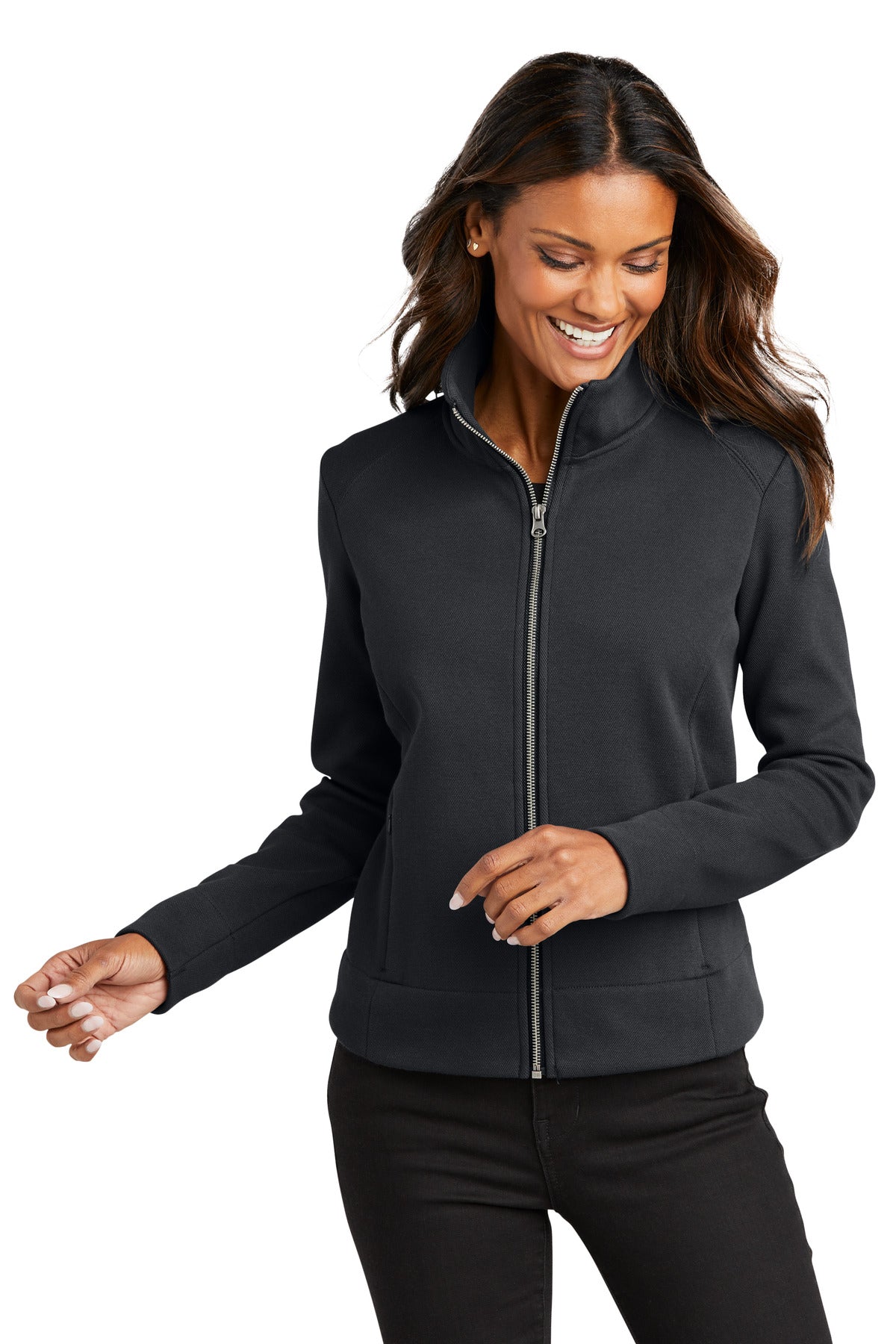 Port Authority Damen Netzwerk Fleece Jacke