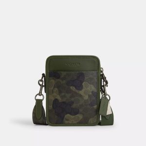 Coach Outlet Sullivan Umhängetasche mit charakteristischem Camo-Print