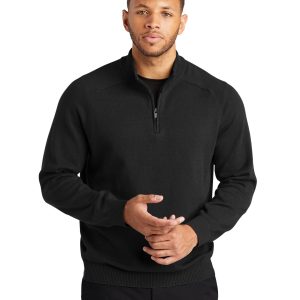 Mercer+Mettle Herrenpullover mit 1/4-Reißverschluss