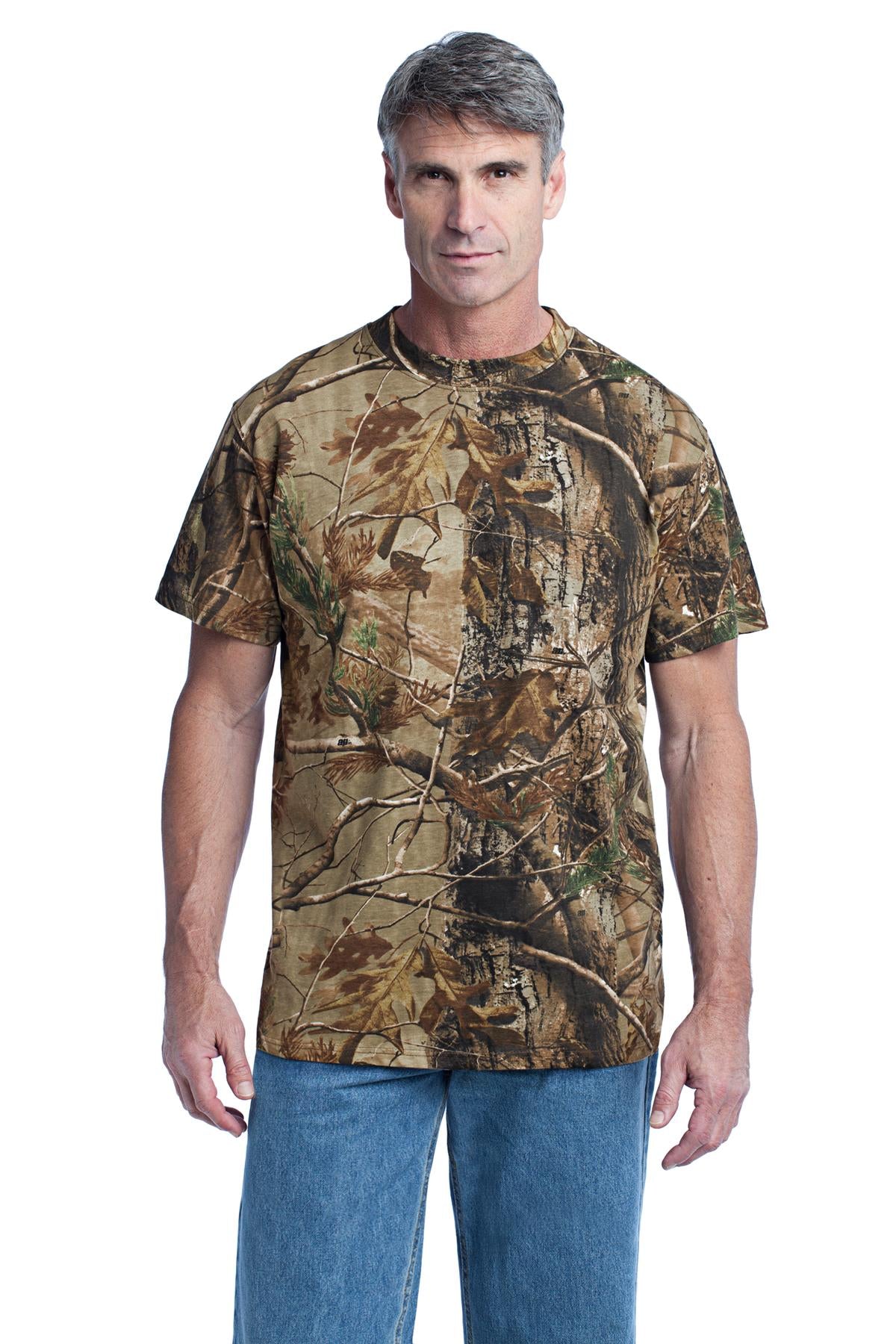 Russell Outdoors Realtree Explorer T-Shirt aus 100% Baumwolle NP0021R
