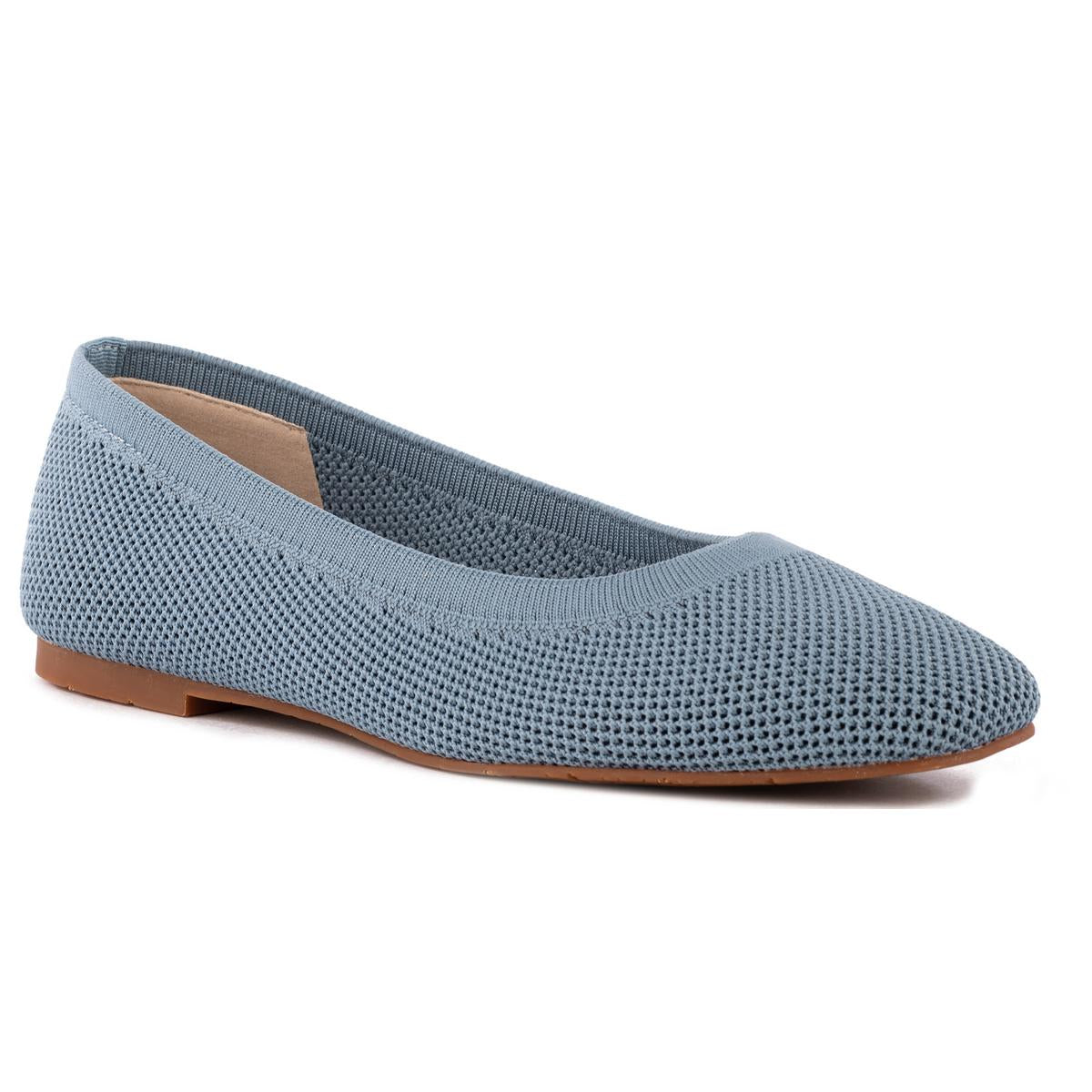 Nächstes Kapitel Strick Leopard Ballet Flats