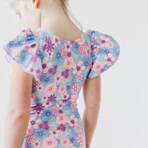 Love Blooms S/S-Trikot mit Flatterärmeln