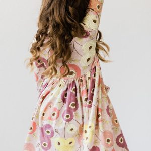 Honeysuckle 3/4-Ärmel-Taschen-Twirl-Kleid