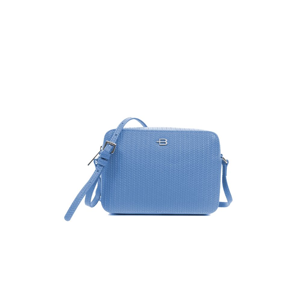 Baldinini Trend blau Leder Di Kalbsleder Umhängetasche für Damen