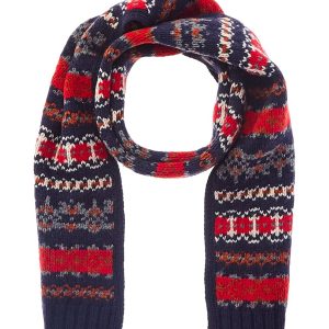Alex Mill Fairisle Schal mit Wollblendung