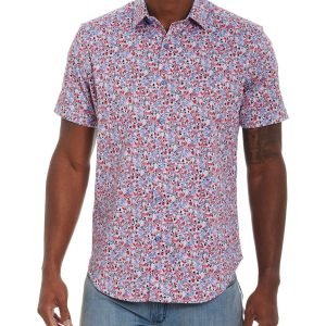 Robert Graham Kiss Of Death gewebtes Hemd mit klassischer Passform