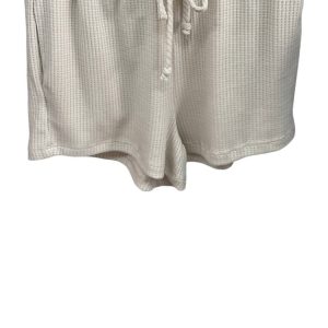 Waffelshorts für Damen in Haferflocken