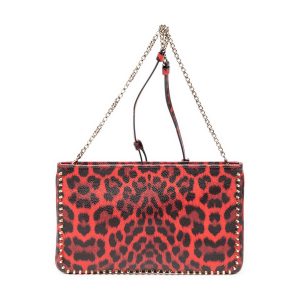 Loubiposh Umhängetasche mit Stachelkette