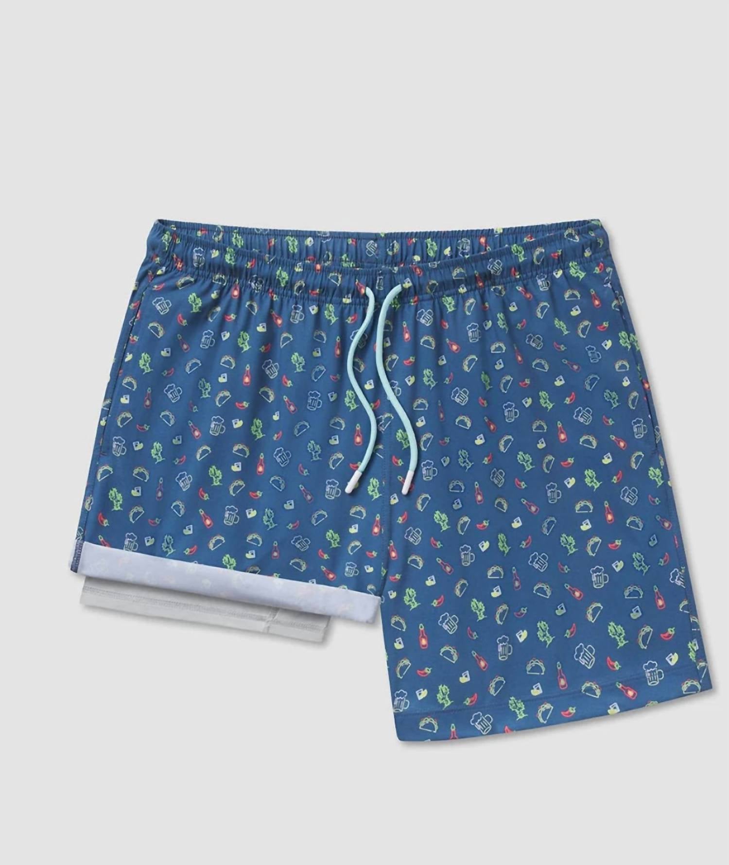 Badeshorts für Herren in Taco Dienstag