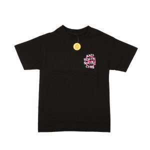 Schwarz-rosa Fragment Bolt T-Shirt