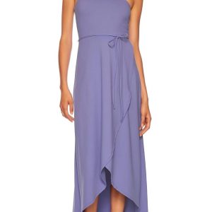 Wickelkleid in Aster