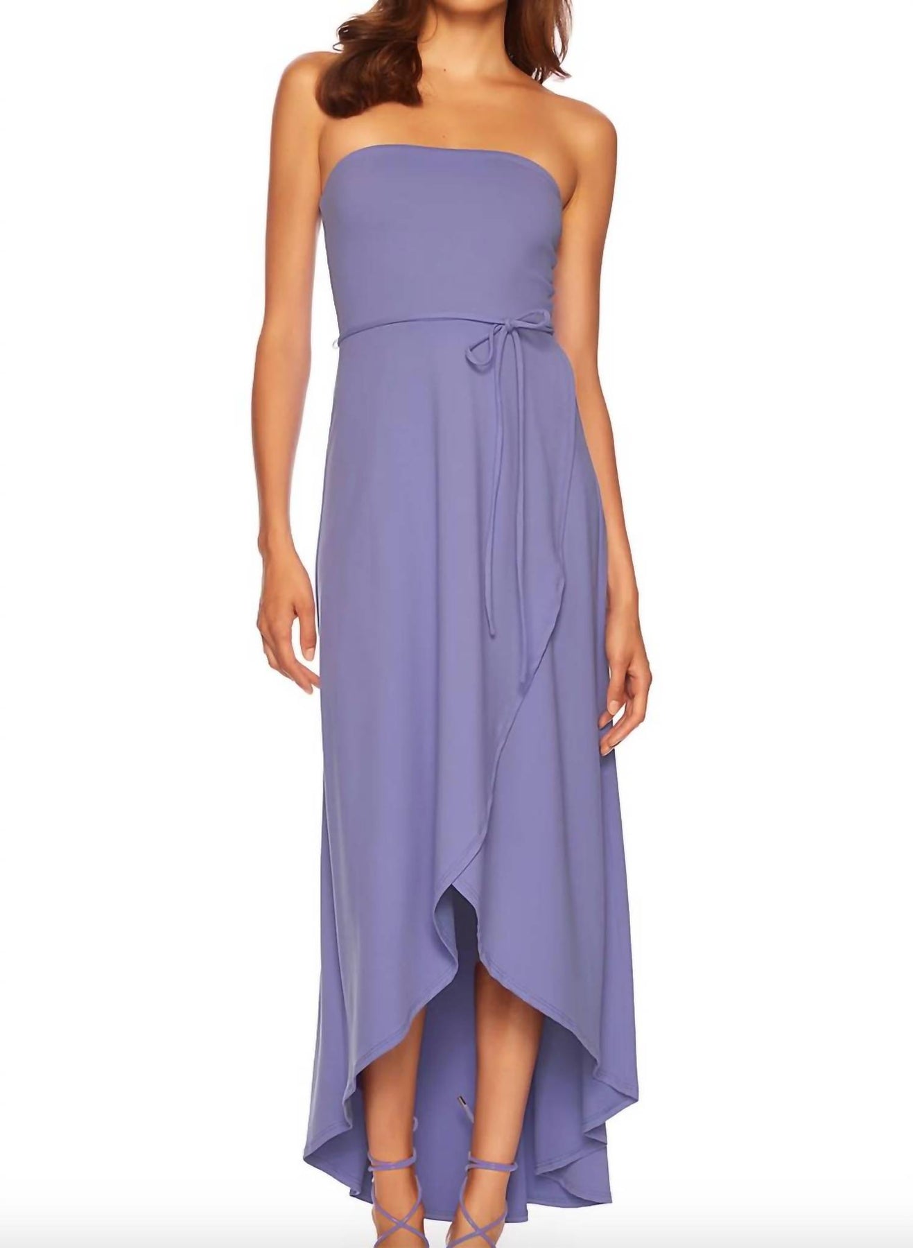 Wickelkleid in Aster