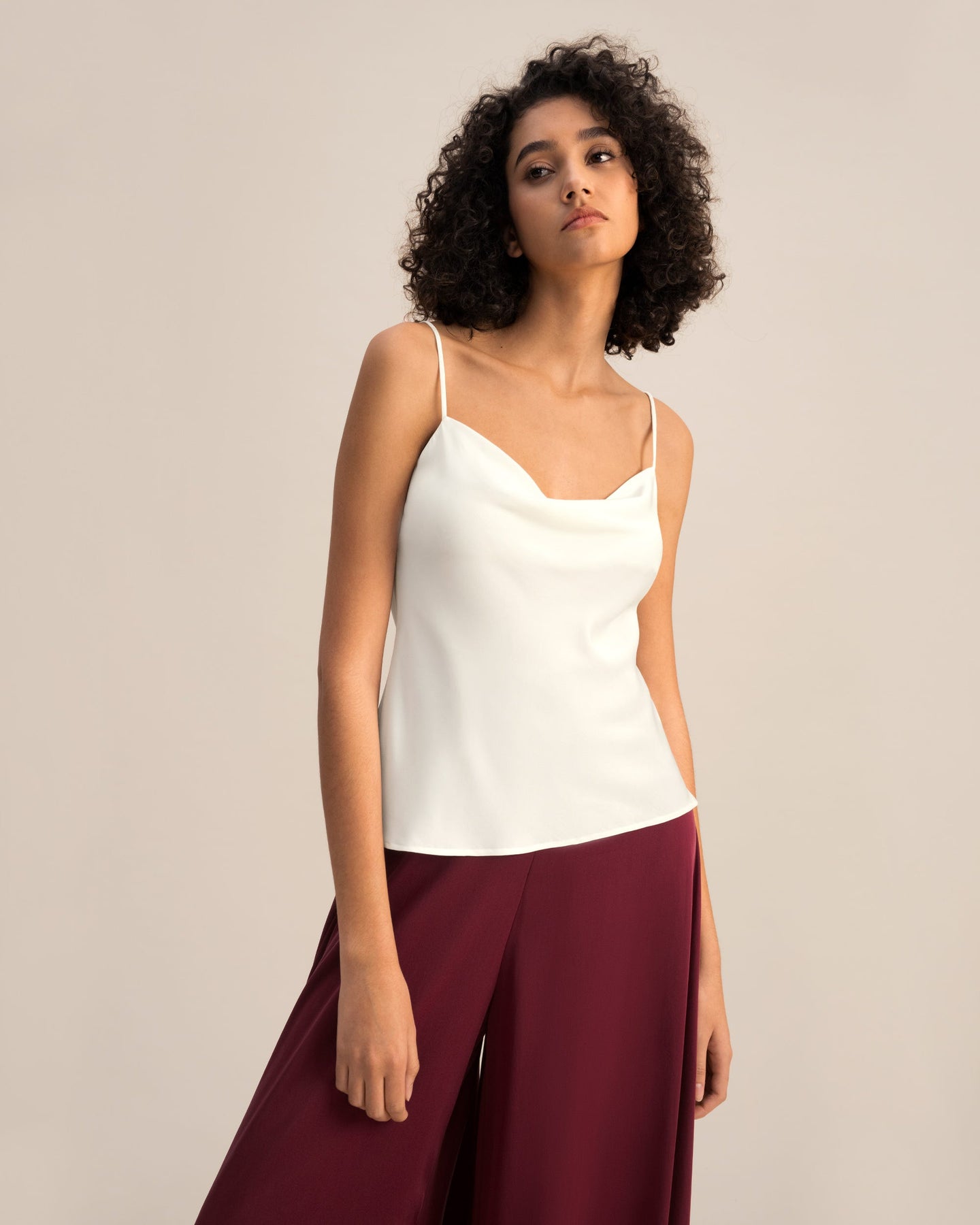 Wasserfallausschnitt Camisole