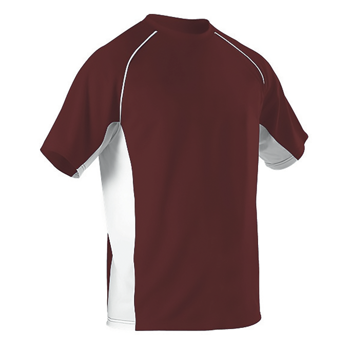 Alleson Jugend Baseball Jersey Rundhalsausschnitt