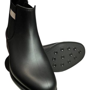 Bally Chelly 6211601 Damen Schwarz Leder/PVC Stiefel Größe 5.5