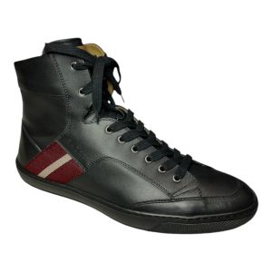 Bally Oldani Herren 6227952 Schwarze High-Top Leder Sneaker