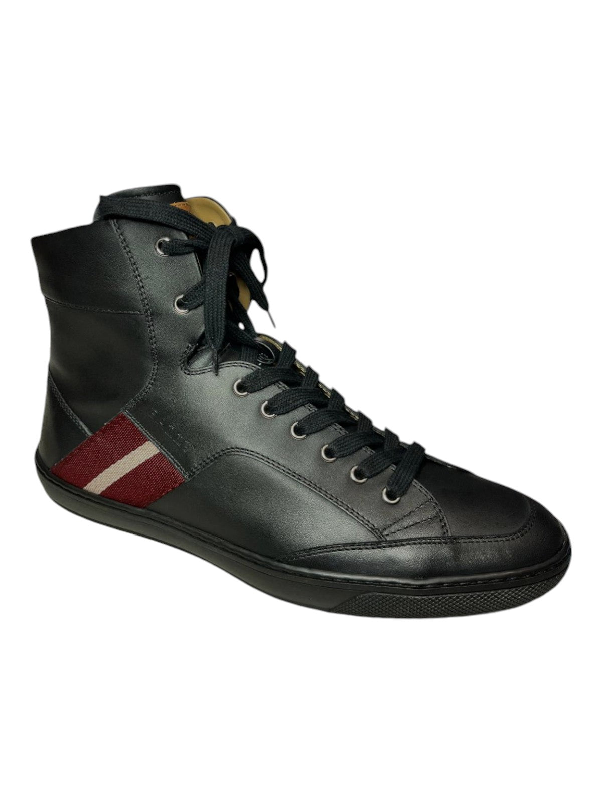 Bally Oldani Herren 6227952 Schwarze High-Top Leder Sneaker