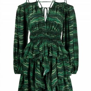 Silvia Minikleid für Damen in Pfau