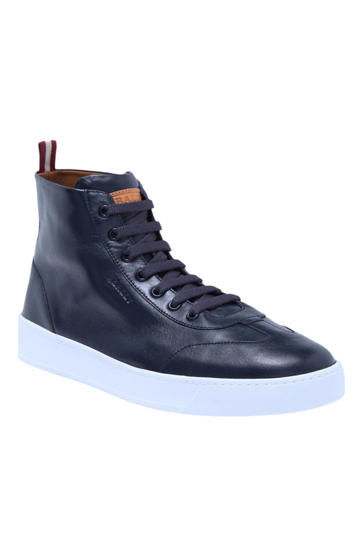 Bally Bruce 6230481 Herren Tinte High-Top Leder Sneaker Größe 6 US