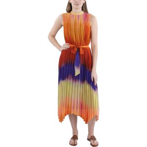 Ärmelloses Midikleid im Ombré-Stil