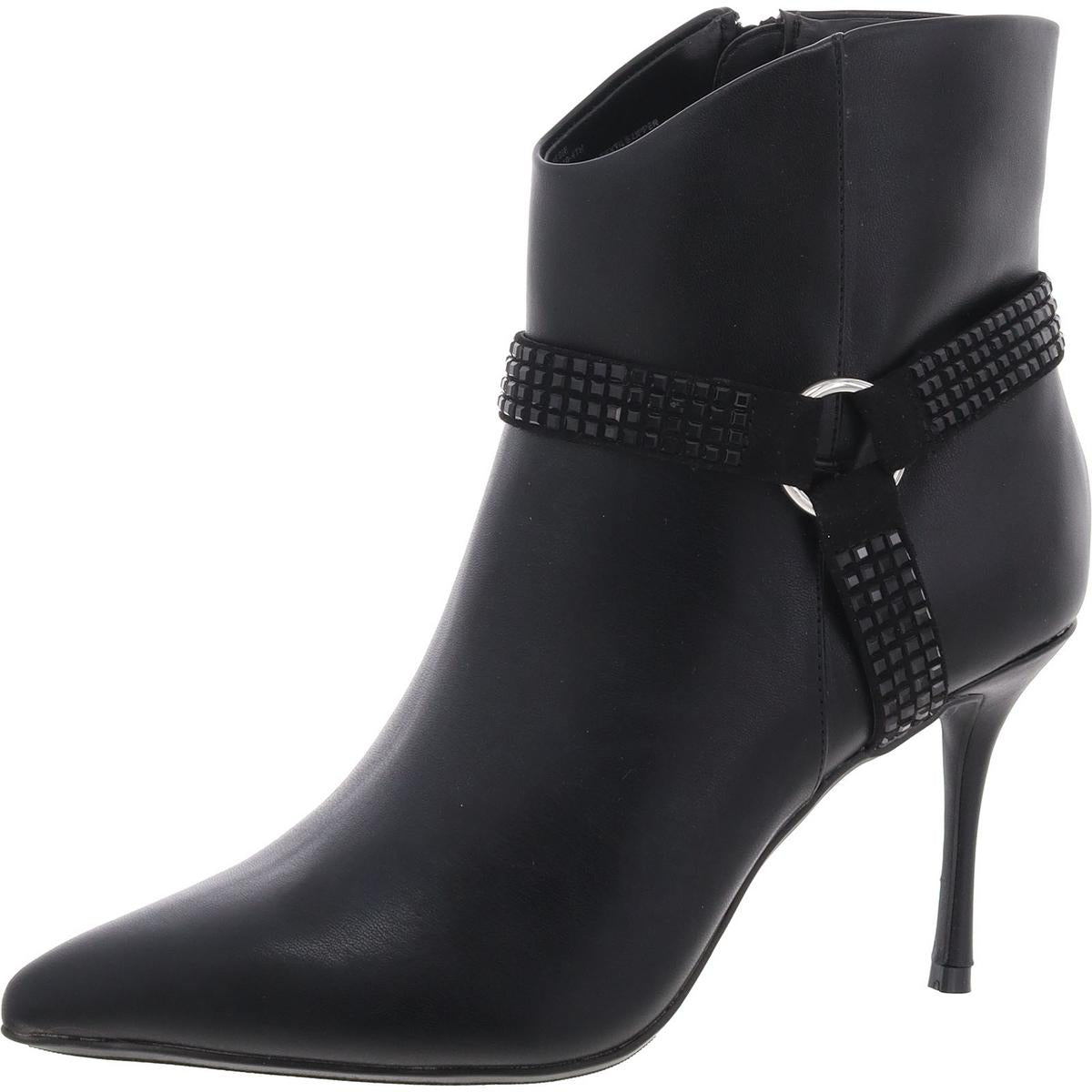 Schwarze Leder Pumps von Reesie Imitat – Stiefel