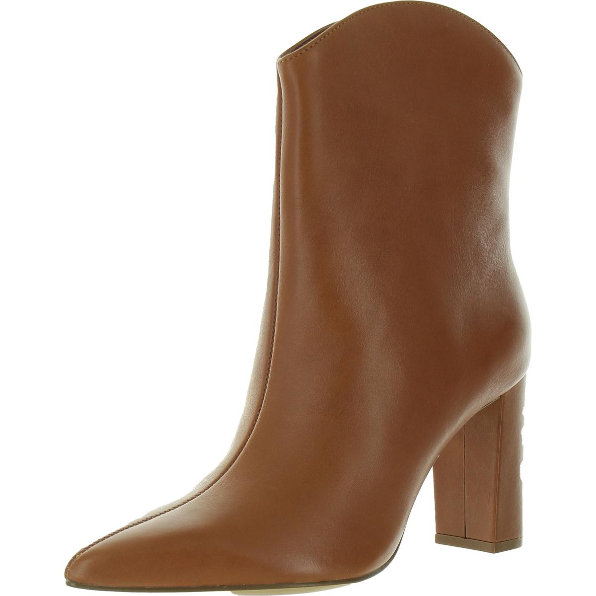 Stiefeletten aus massivem Kunstleder
