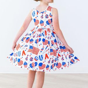 Party in the USA Tank Twirl Kleid