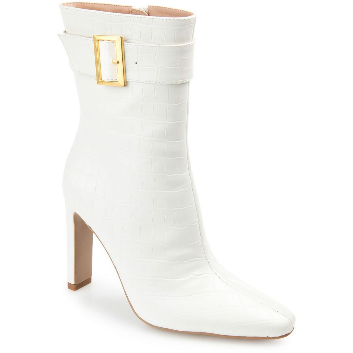 Stiefeletten von Elanie Imitat aus Leder