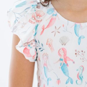 Mermaid Friends S/S-Trikot mit Flatterärmeln
