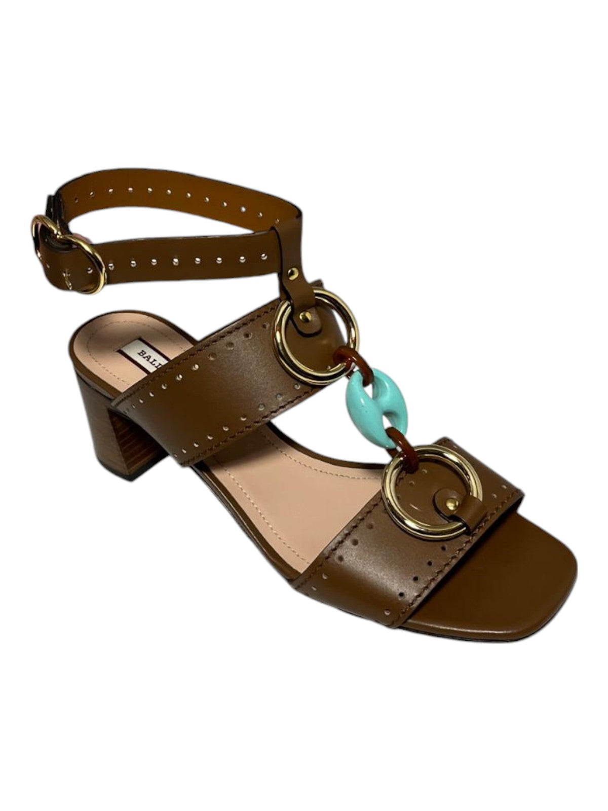 Bally Otta 6225837 Damen Sandalen aus perforiertem Leder