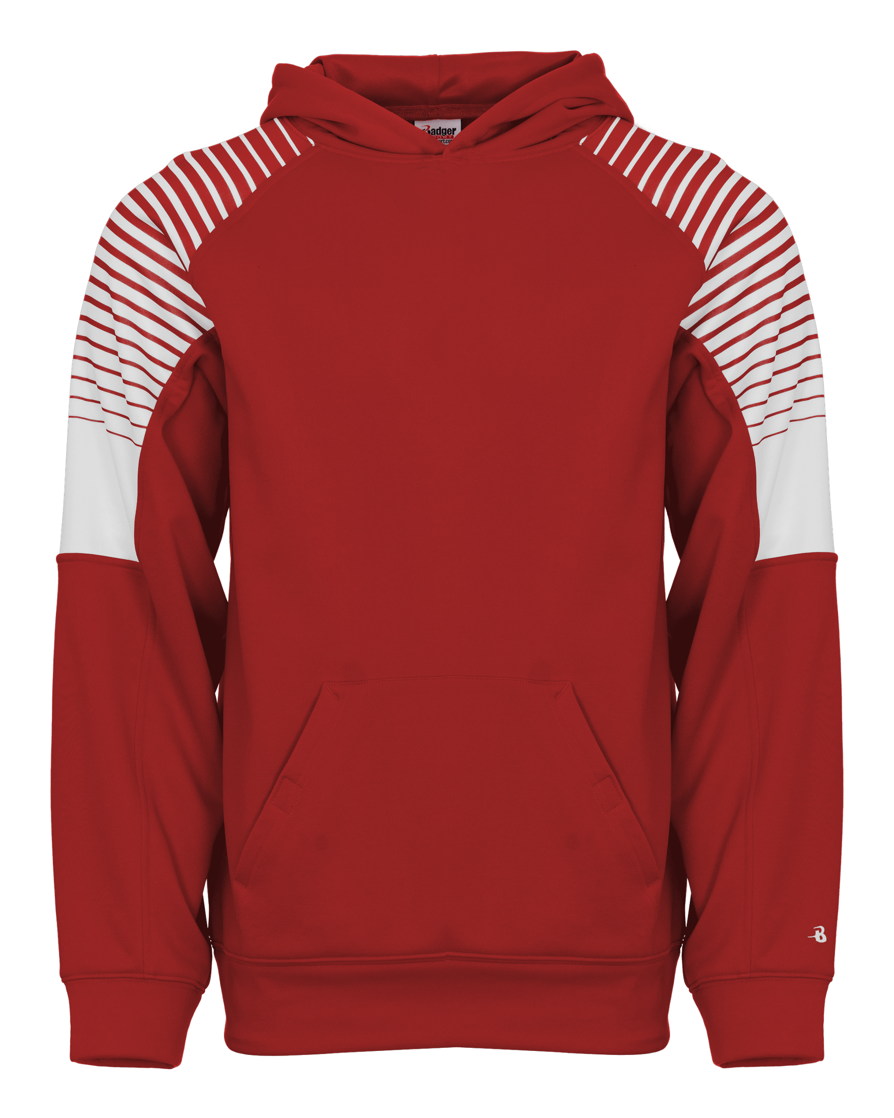 Badger Jugend Lineup Fleece Kapuzenpullover