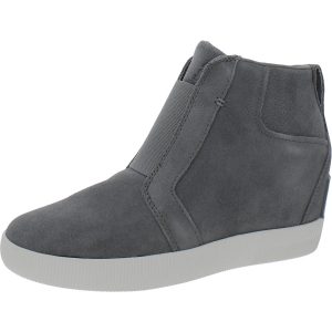 Über Wildleder Slip On Booties