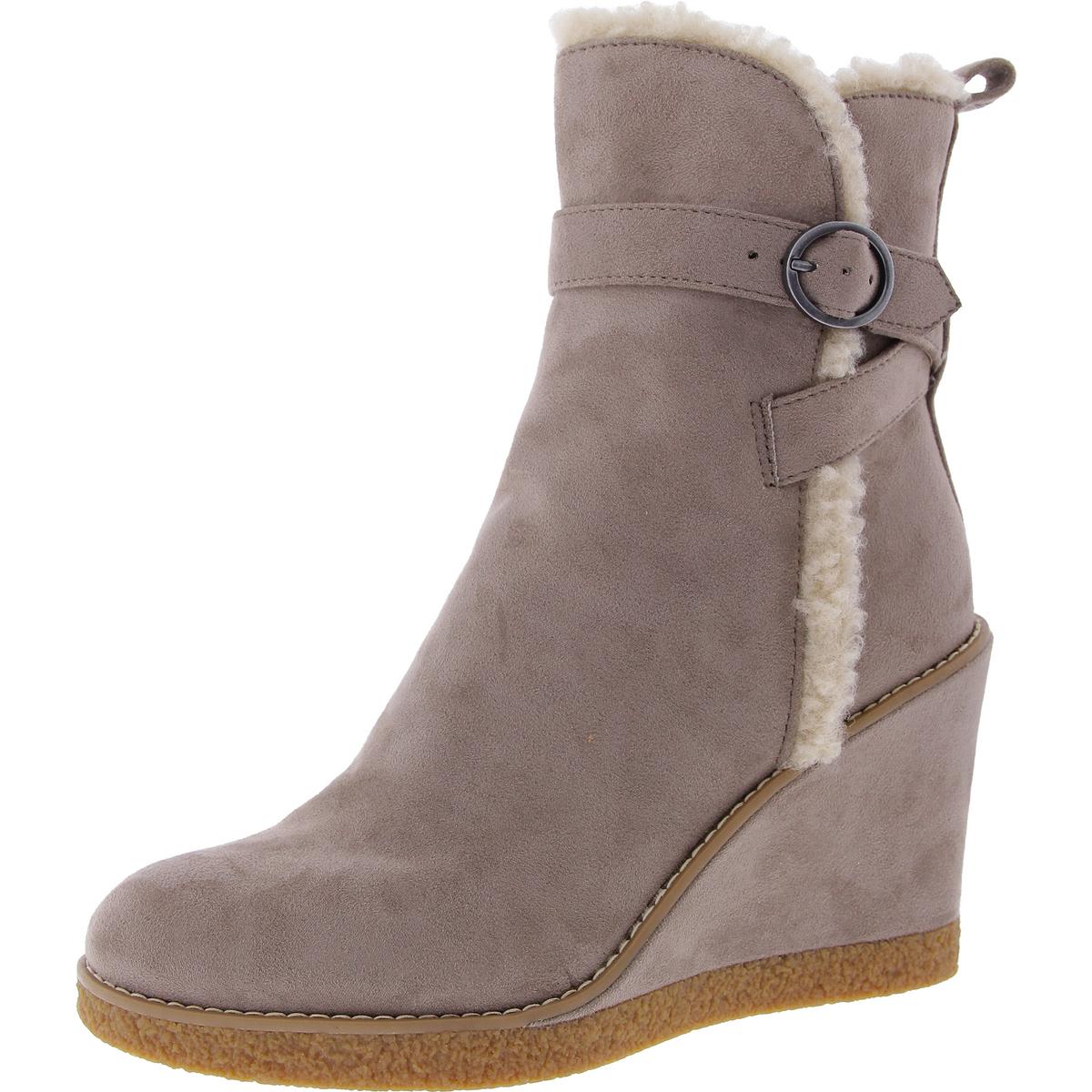 Kunstpelz Kunstpelz Wildleder Booties