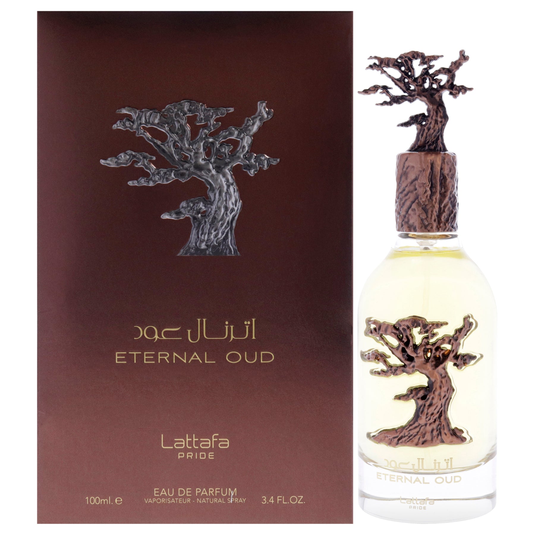 Eternal Oud von Lattafa for Men – 3.4 oz Eau de Parfum Spray
