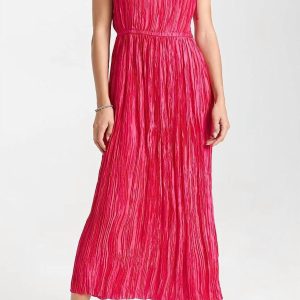 Orla Midikleid in Orchideenrosa