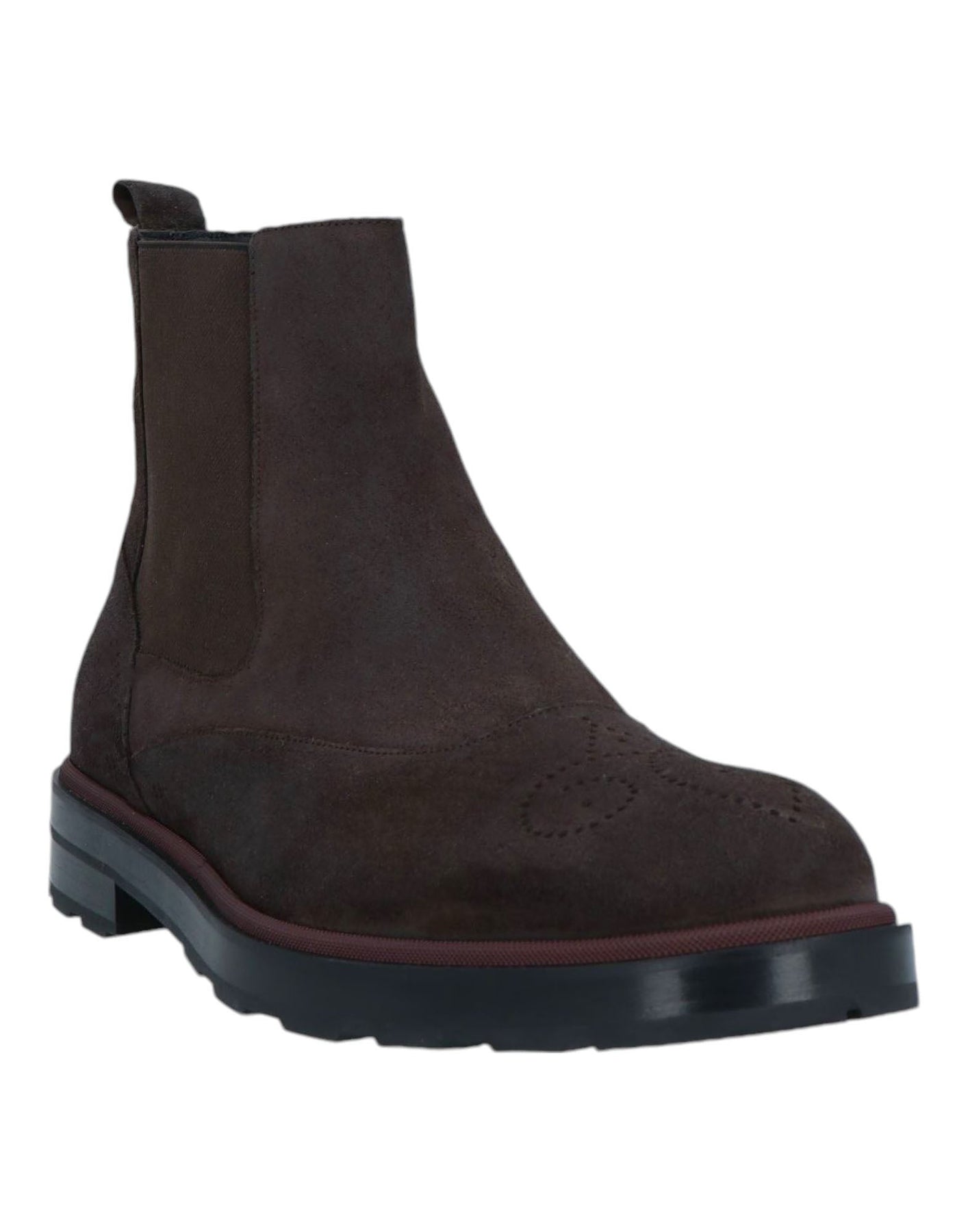 Bally Corad 6239751 Herren Ebano Wildleder Chelsea Stiefel