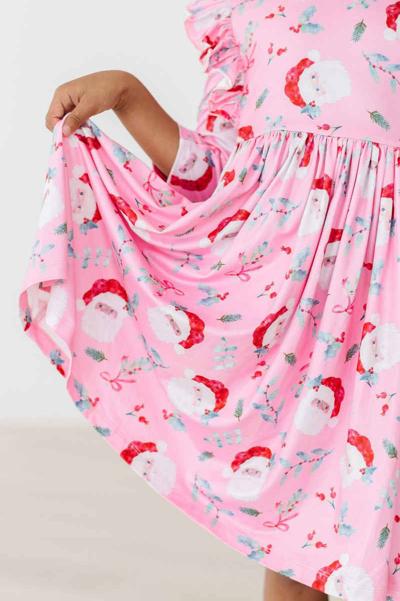 Jolly Alt Sankt Nick Rüschen Twirl Kleid