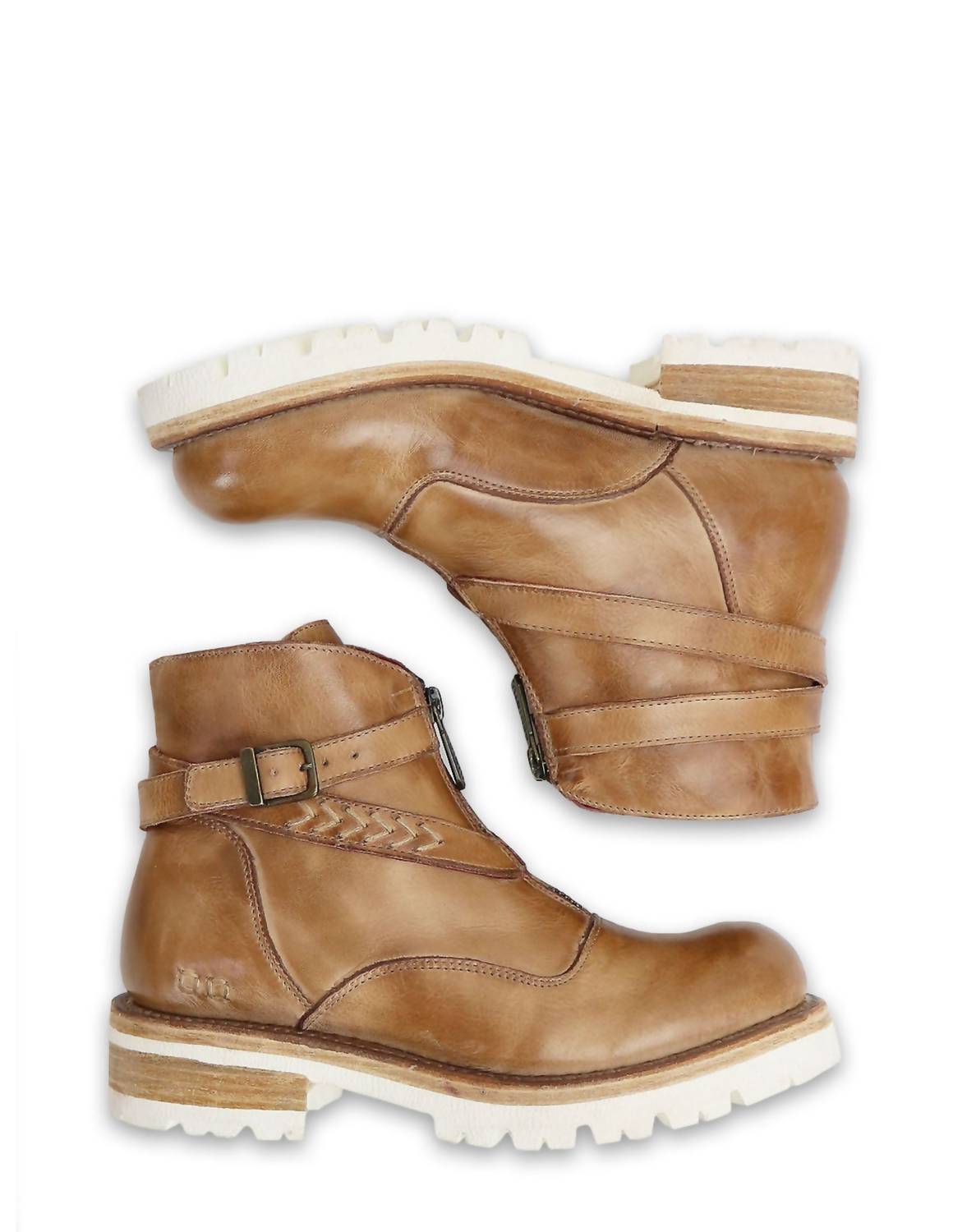Dessa Stiefelette in Hellbraun Rustic