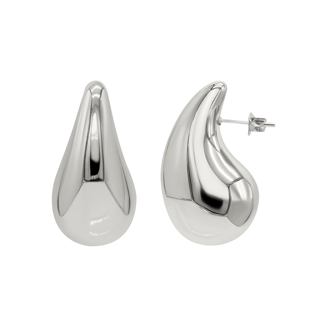 Wasserdicht Teardrop Sculptural Ohrstecker