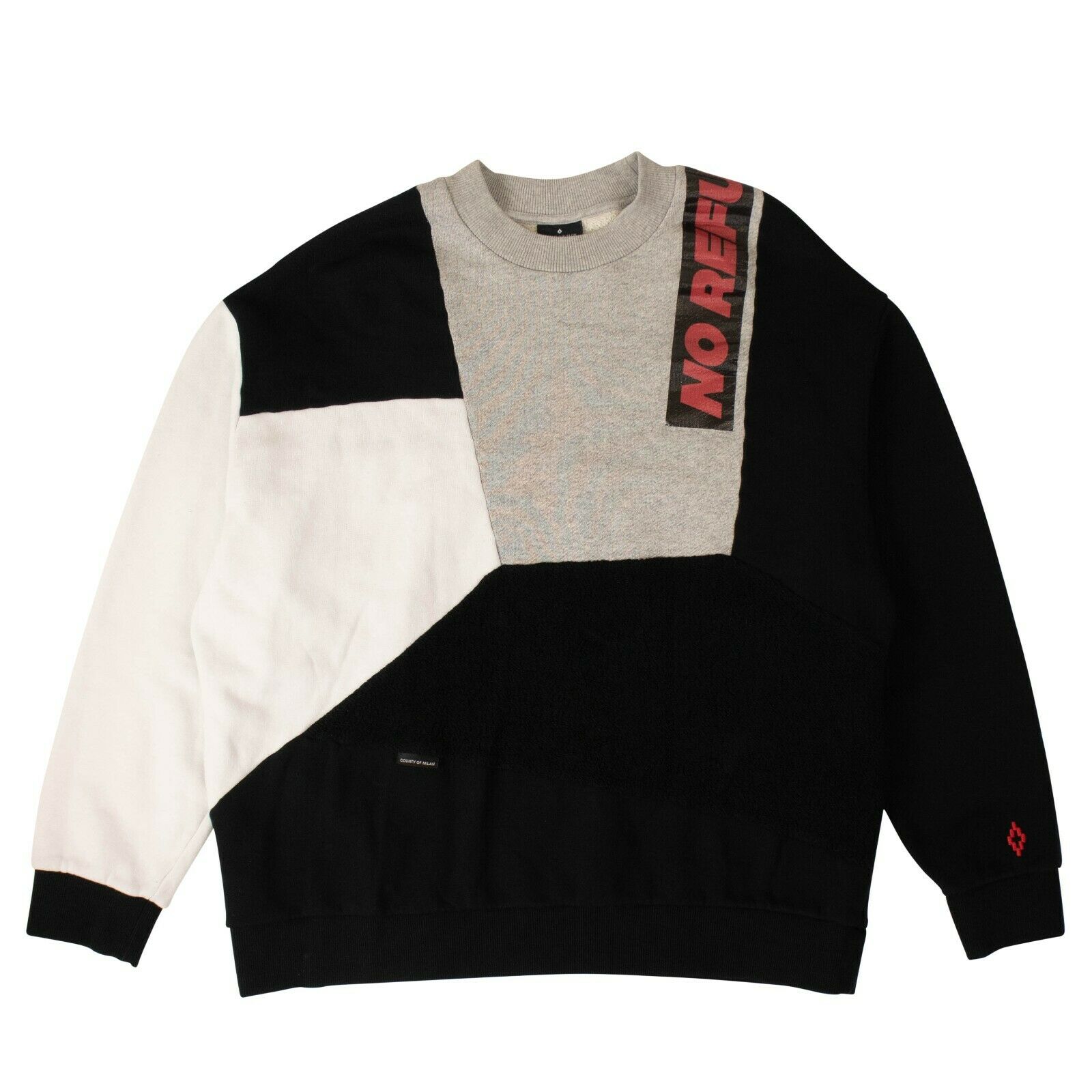 Schwarzes Color Block Sweatshirt